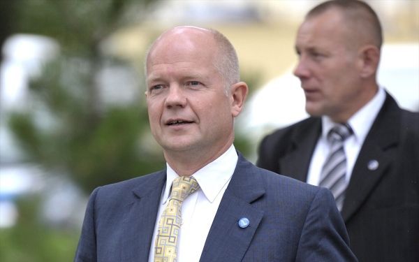 William Hague, Britse minister van Buitenlandse Zaken. Foto EPA