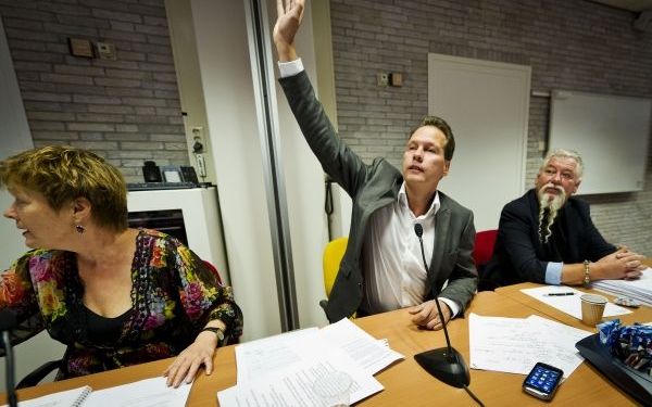 FNV Bouw vergadert over pensioenakkoord. Foto ANP