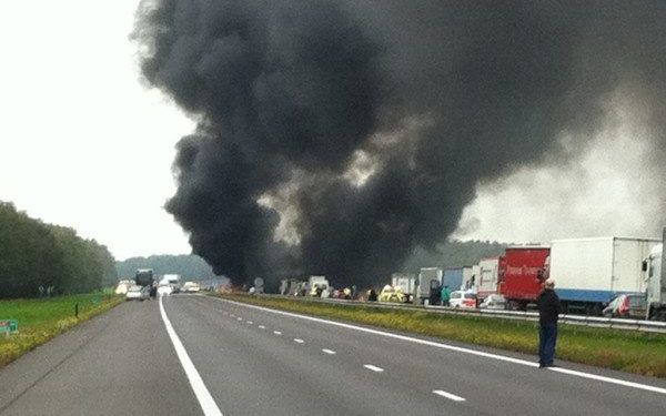 Ongeval Rijssen. Foto @RSJeffrey