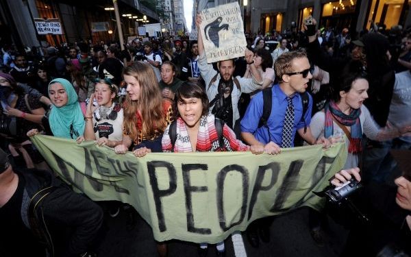 Occupy Wallstreet, New York. Foto EPA