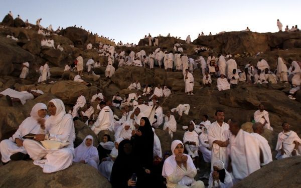 Berg Arafat. Foto EPA