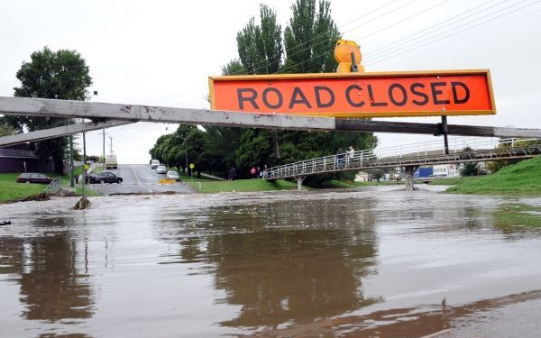 Overstromingen in Australië, 1 maart 2012. Foto EPA