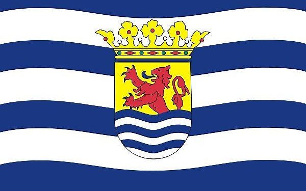 Vlag van de provincie Zeeland. beeld RD