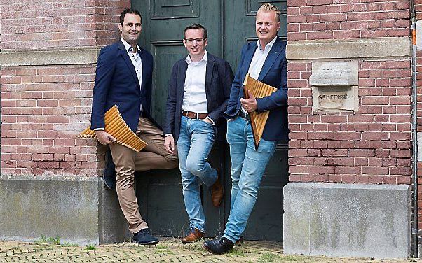 Corné van der Giessen, Jan Peter Teeuw en Leon Koppelman.