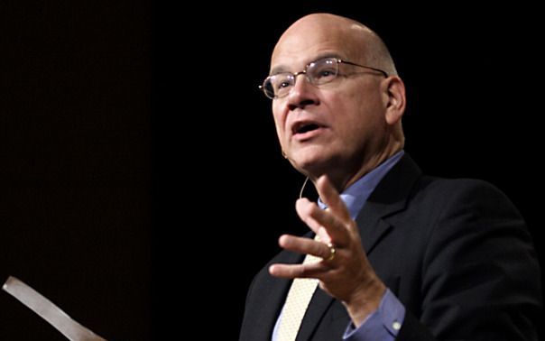 Tim Keller, predikant van Redeemer Presbyterian Church in New York. foto RD Archief