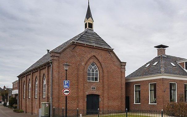 De doopsgezinde kerk in Middelstum. beeld SOGK