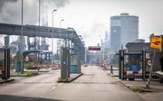 Het pand van Tata Steel in IJmuiden. beeld ANP, Laurens Bosch