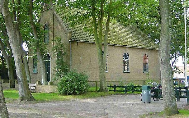 De doopsgezinde kerk te Ballum, op Ameland. Foto Van der Velde & Hoen