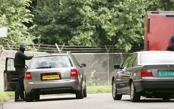 HILVERSUM - De twee grootste geldtransporteurs van Nederland, Brinks en G4S, zijn het toenemende aantal geldovervallen meer dan beu. Foto ANP