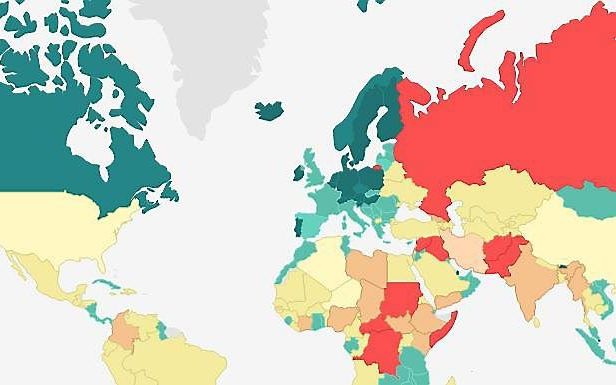 Beeld 2013 Global Peace Index