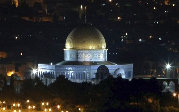 JERUZALEM - Zicht op Jeruzalem. Foto EPA