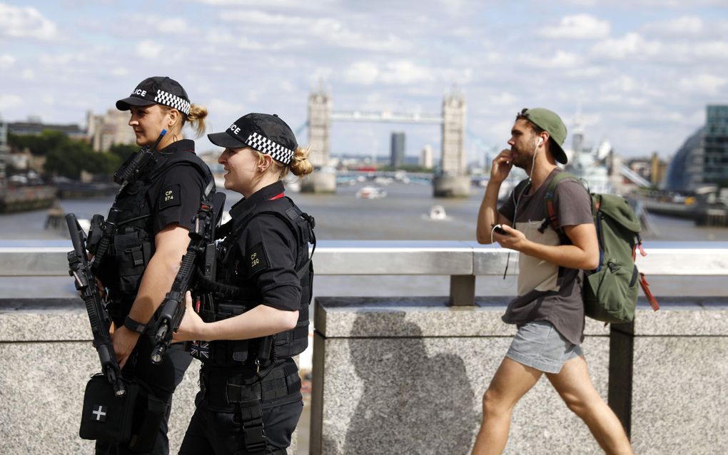 Londen, een dag voor de verkiezingen. beeld AFP