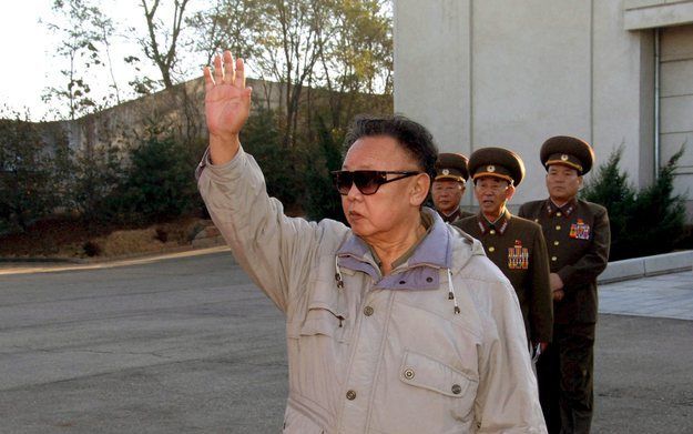 De Noord–Koreaanse heerser Kim Jong–il. Foto EPA