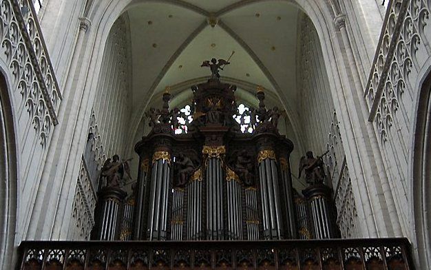 Het Schyvenorgel in Antwerpen. Beeld Jacques Lecleire