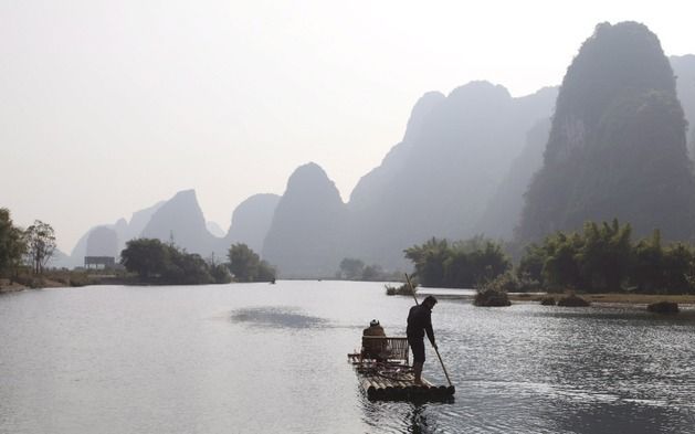 De regio Guangxi in Zuid–China. Foto EPA