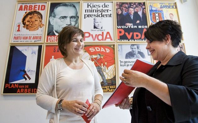 AMSTERDAM - Ploumen onderschrijft de conclusies en aanbevelingen van de commissie. Foto ANP