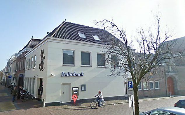 Het gebouw van de Rabobank aan de Hoogstraat te Montfoort. Foto Google Maps