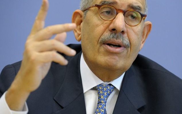 Mohammed el Baradei van de IAEA. Foto EPA