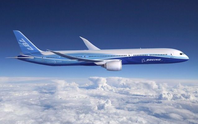 De Boeing 787 ofwel Dreamliner. - Foto EPA