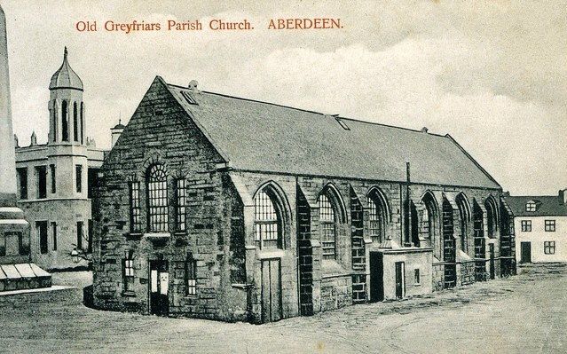 Greyfriars Church in de Schotse stad Aberdeen. beeld Leen J. van Valen