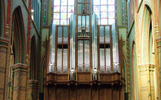 Het orgel in de St.-Willibrordkerk. Foto Sint Willibrordus Stichting Utrecht