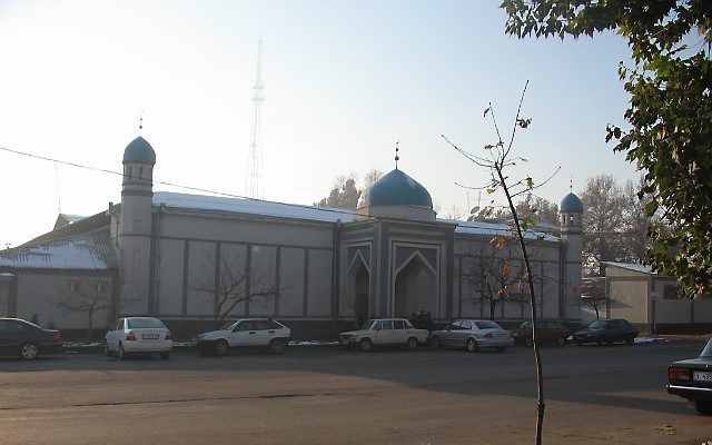 Een moskee in Dushanbe, in Tadzjikistan. Foto Wikimedia