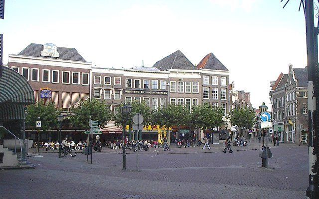 De Grote Markt in Zwolle. beeld Wikimedia