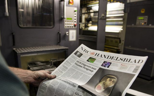 De commissie Brinkman worstelt met de opdracht van minister Plasterk (Media) om op korte termijn advies uit te brengen over de verdeling van acht miljoen euro voor innovatie van de perssector. Foto ANP