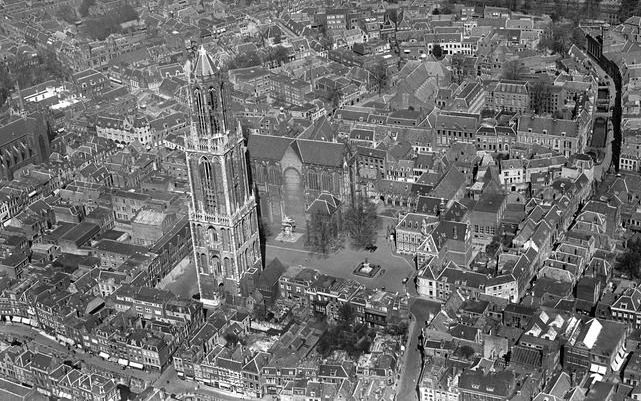 UTRECHT – De middeleeuwse fundamenten van de Domkerk in Utrecht worden vanaf 2013 zichtbaar en tastbaar gemaakt voor het publiek. Foto ANP