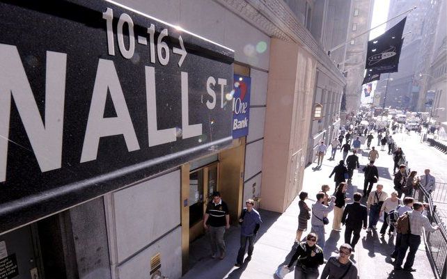 Ook vrijdag kampte de beurs in New York met flinke verliezen. Foto EPA