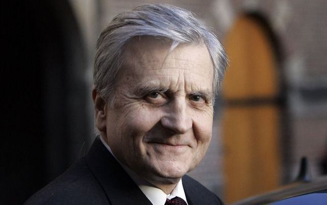 De inflatie in de vijftien eurolanden blijft dit jaar nog ruim boven de 2 procent. Dat verwacht president Jean-Claude Trichet van de Europese Centrale Bank. Trichet sprak woensdag in het Europees Parlement. Foto ANP