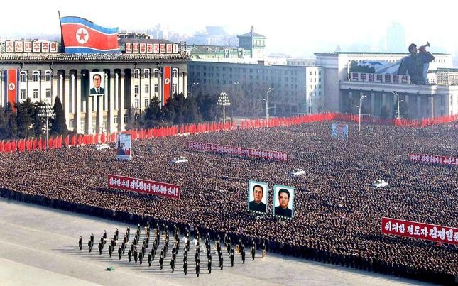 De leiders beschikken over alles, het volk leidt honger in Noord-Korea. Foto EPA.