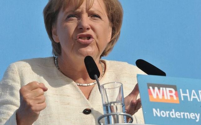 NEW YORK – De Duitse bondskanselier Angela Merkel. Foto EPA