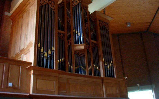 Het orgel in de Nieuwe Westerkerk. Beeld Consultare