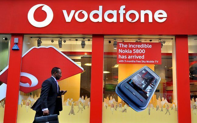 De telecomconcerns Vodafone en Telefónica gaan hun netwerken voor mobiele telefonie in vier Europese landen gemeenschappelijk gebruiken. foto ANP