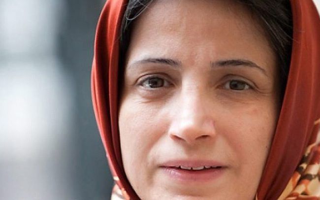 Iraanse advocate Nasrin Sotoudeh.  Foto EPA