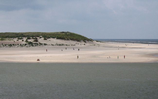 Het strand van Vlieland. Foto ANP