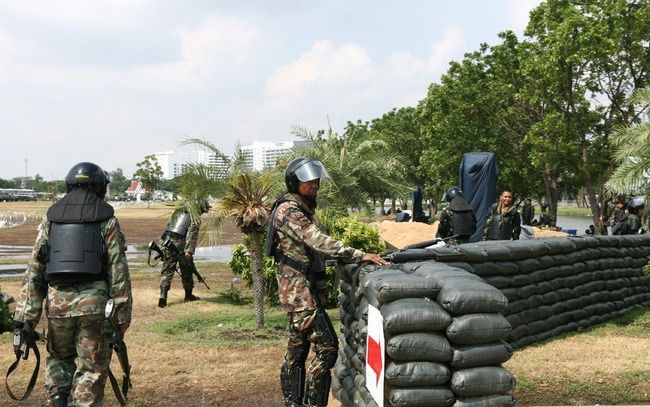 Politie in Thailand. Foto EPA