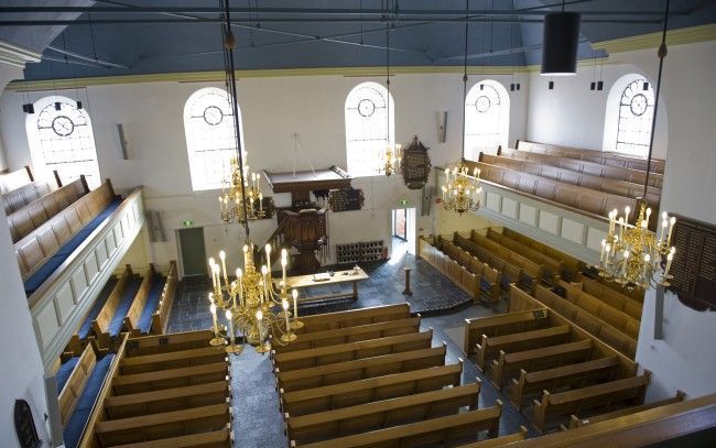 Hervormde kerk in Boven-Hardinxveld. beeld RD