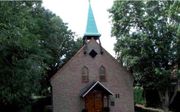 Kerkgebouw van de gereformeerde gemeente in Nederland te Sprang-Capelle. beeld RD