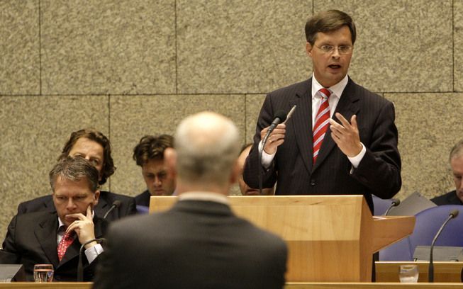 „Gebruik Prinsjesdag en de algemene beschouwingen niet alleen om de begroting te bespreken, maar ook om terug te kijken naar wat het afgelopen jaar geleverd is.” Foto: de algemene beschouwingen vorig jaar. Foto ANP