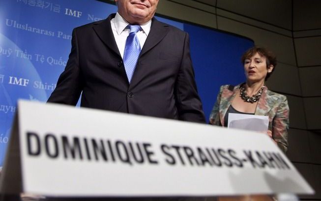 IMF-topman Strauss-Kahn. Foto EPA.