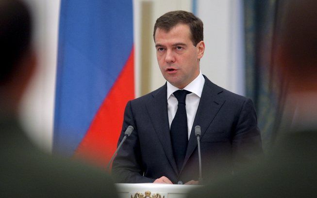 Het Russische parlement heeft president Dmitri Medvedev maandag gevraagd de onafhankelijkheid van Zuid-Ossetië en Abchazië te erkennen. Foto EPA