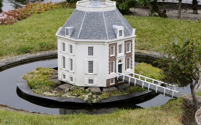 Kasteel Drakensteyn in Madurodam. Foto ANP