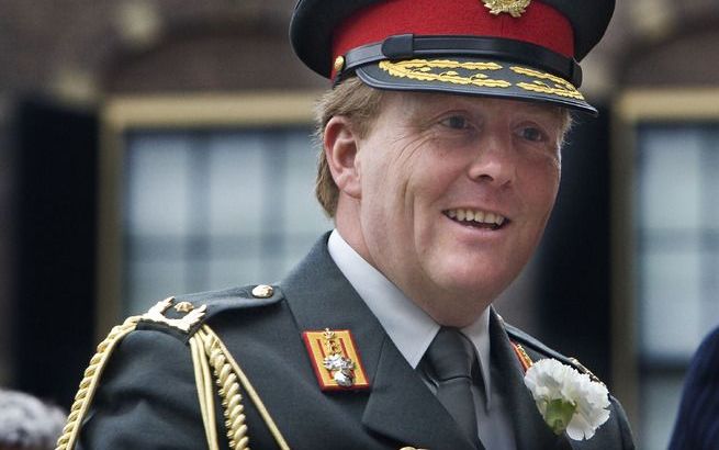 DEN HAAG – Prins Willem Alexander kan wat premier Balkenende betreft gewoon tot volgend jaar lid blijven van de raad van commissarissen van De Nederlandsche Bank (DNB). Foto ANP