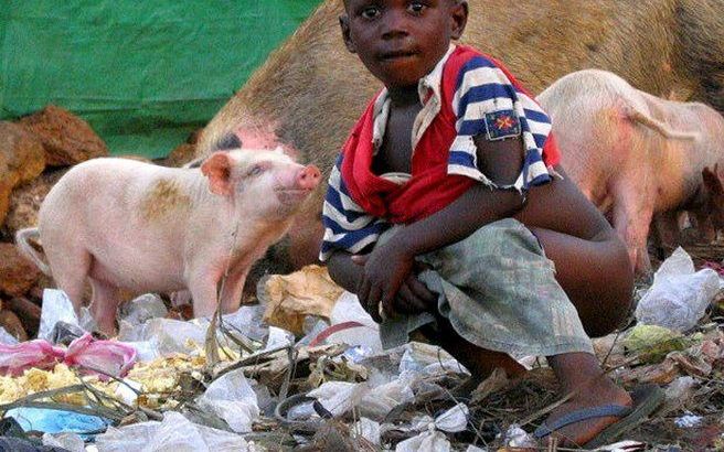 Van alle landen heeft een kind in Sierra Leone de grootste kans om voor zijn vijfde verjaardag te overlijden. Foto EPA