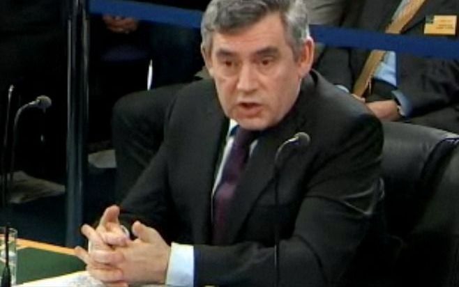 De Britse premier Gordon Brown. Foto EPA