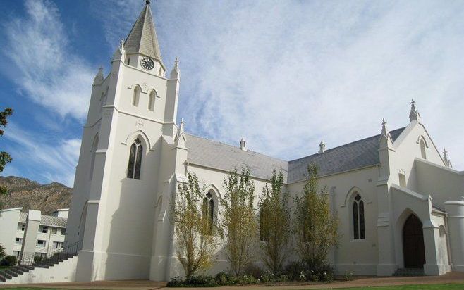 MONTAGU - De Nederduits gereformeerde kerk in Montagu. In het Zuid-Afrikaanse stadje had 150 jaar geleden een opwekking plaats. Foto RD