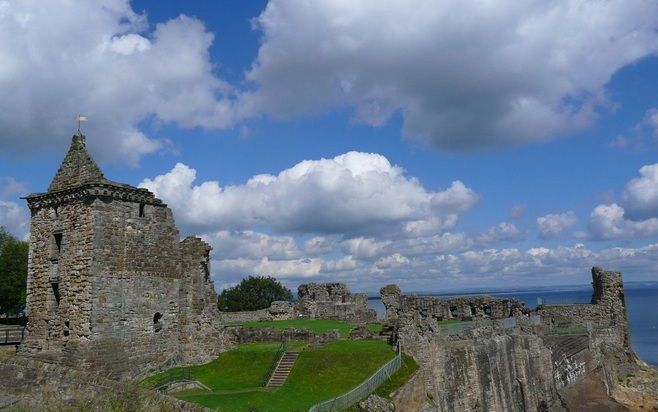 Walter Mill werd gevangen gehouden in St. Andrews Castle. Foto RD