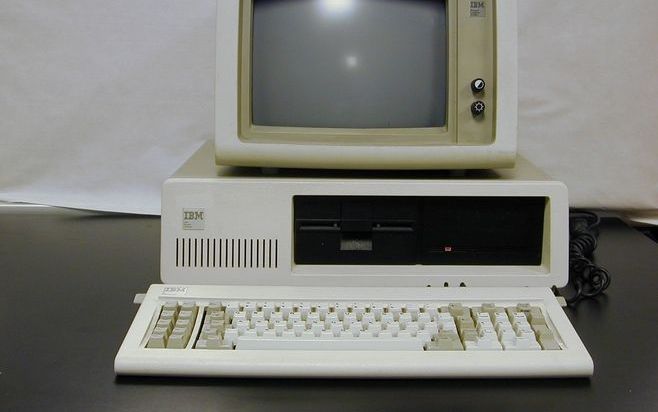 AMSTERDAM – De introductie van de personal computer door IBM in 1981 was een van de belangrijkste gebeurtenissen in de geschiedenis van chipmaker Intel. Foto ANP